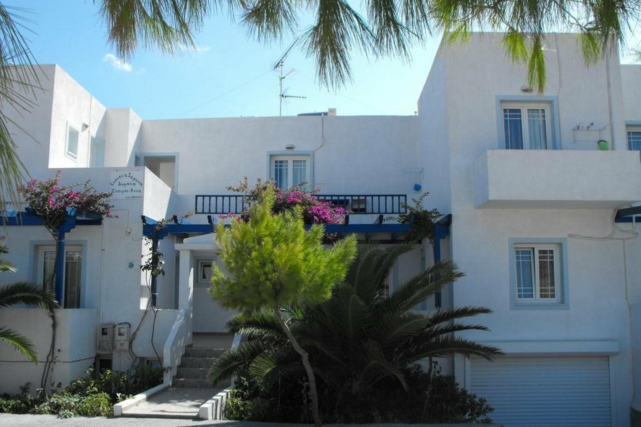 Anna Zisimos Hotel Adamantas  Bagian luar foto